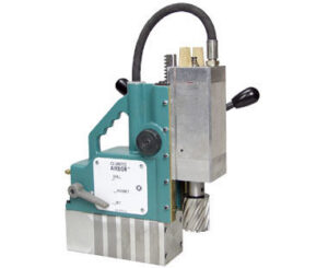 AB-4300 -AIRBOR™ Portable Pneumatic Magnetic Drill PNEUMATIC POWER FOR HAZARDOUS ENVIRONMENTS - ATEX APPROVED FOR EX ZONE