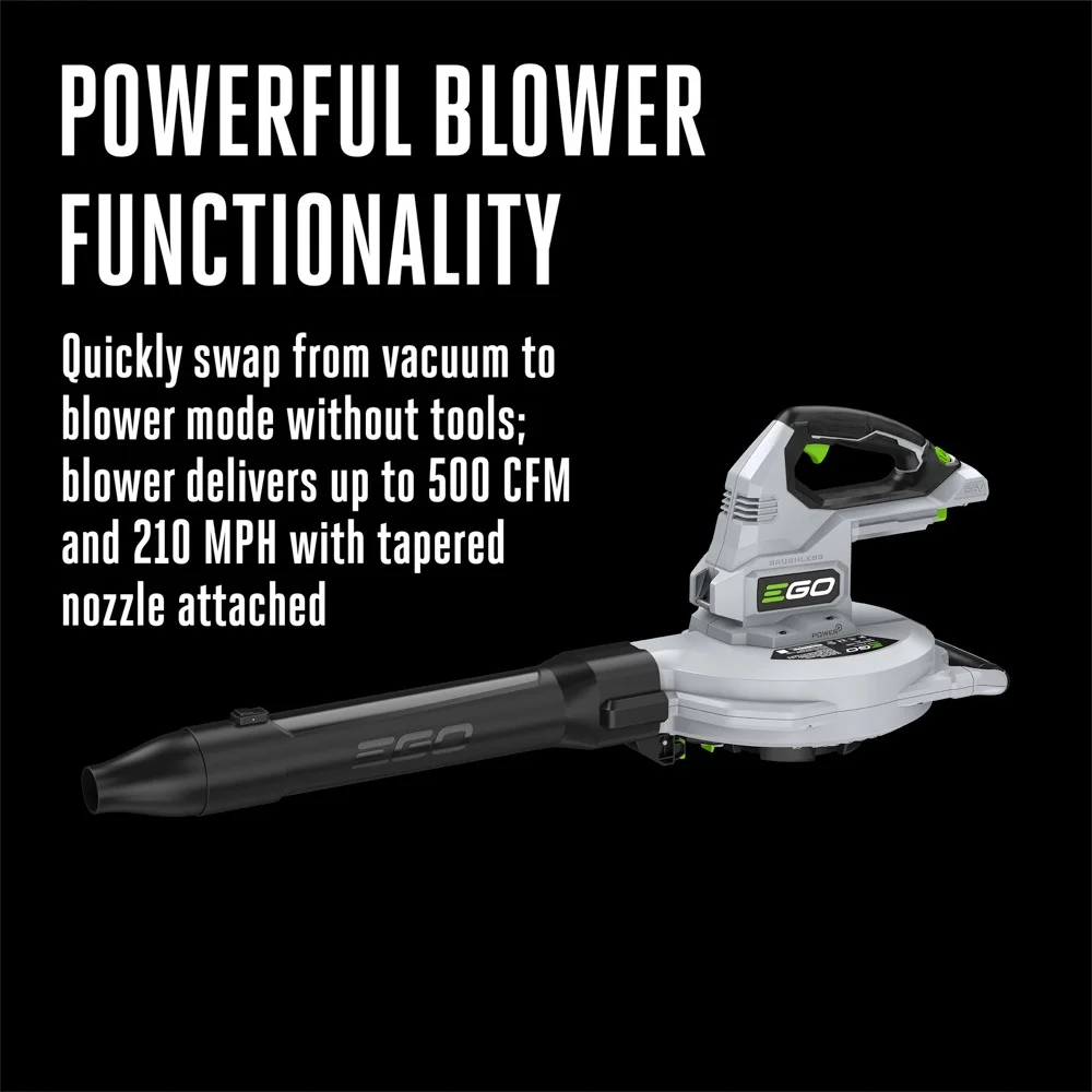 LV5005 - POWER+ LEAF VACUUM AND MULCHER WITH 500 CFM BLOWER - Image 4